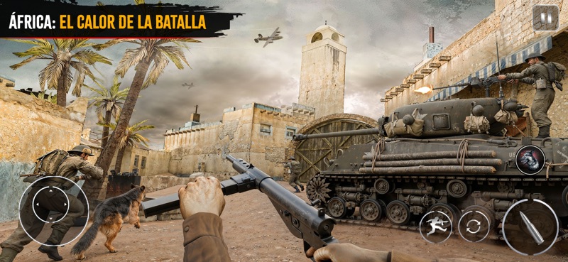 llamada de coraje: WW2 FPS screenshot 6