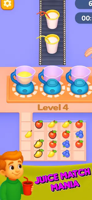 Fruit Sort Match: Juice Game screenshot 4