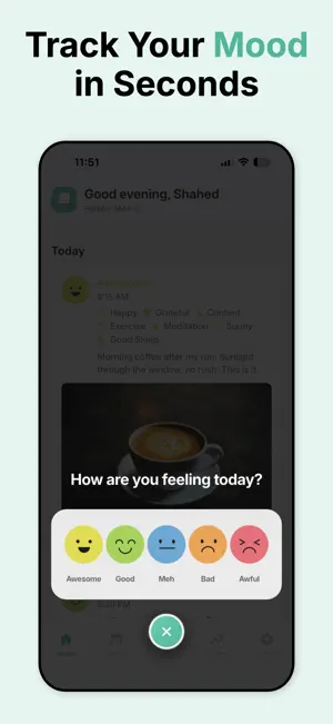DearMood — Mood Tracker screenshot 1