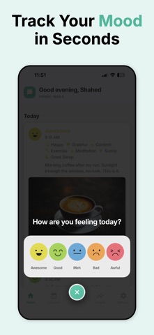 DearMood — Mood Tracker Screenshot 1 of 7