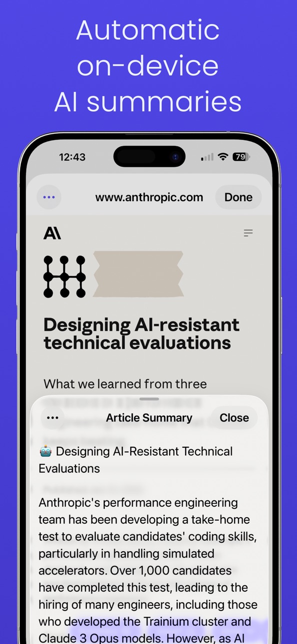 iPhone screenshot