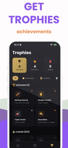 Streaks: Sober Day Tracker Screenshot 4 of 5
