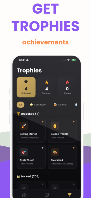 Streaks: Sober Day Tracker Screenshot 4 of 5