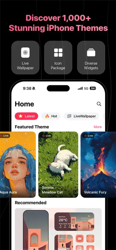 GenTheme:Stunning Themes screenshot 1 of 5