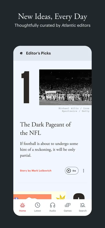 Screenshot 4 di 6 di The Atlantic Magazine