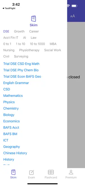 hkdse5** & Professional Exam screenshot 2