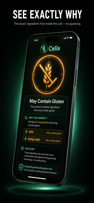 Gluten Free Label Scanner screenshot 3