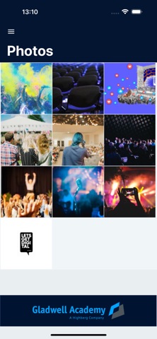 Gladwell Academy Events screenshot