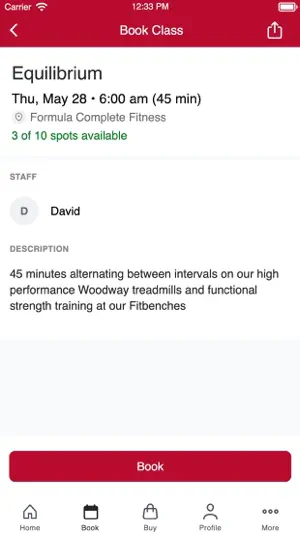 Formula Complete Fitness screenshot 3