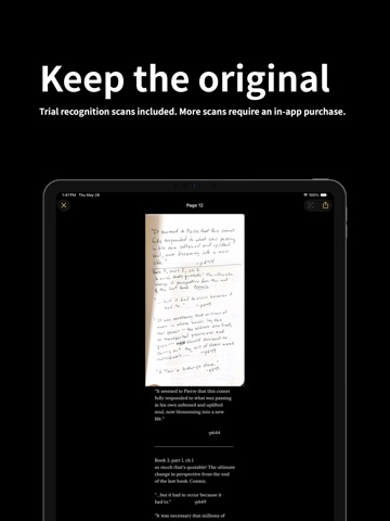 Inksightful: Journal archive iPad screenshot
