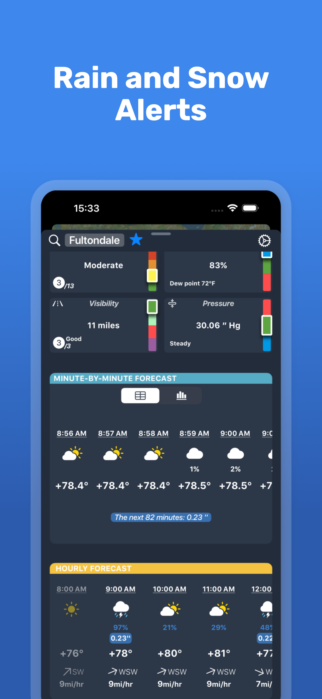 Rain Alert: NOAA Weather Radar screenshot 7