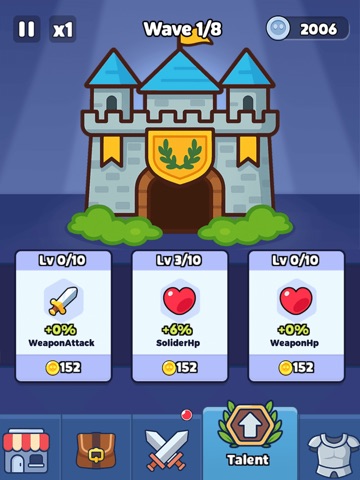 Bag of War iPad screenshot