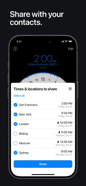 ‎World Clock Pro: Convert Time Screenshot