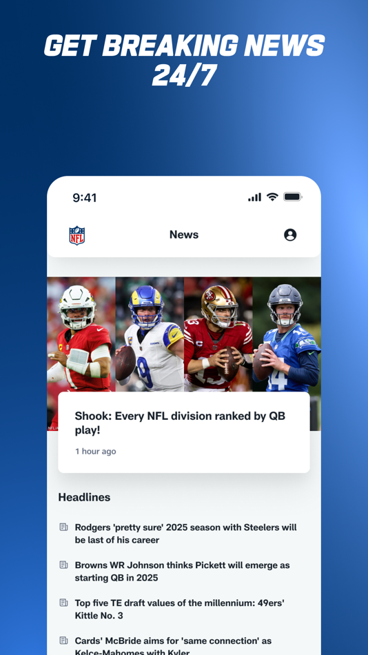 #7. NFL (iOS) 由: NFL Enterprises LLC