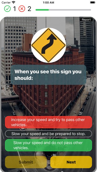 Colorado DMV Practice 2025 Screenshot