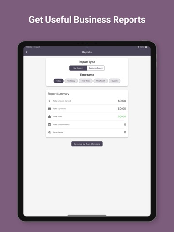 Koala: Appointment Scheduler iPad screenshot