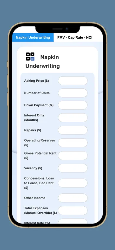 Napkin Real Estate Calculator screenshot 1