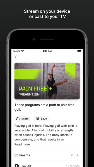 Golf Fit Screenshot