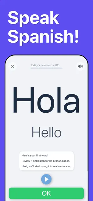 Learn Spanish!! screenshot 1
