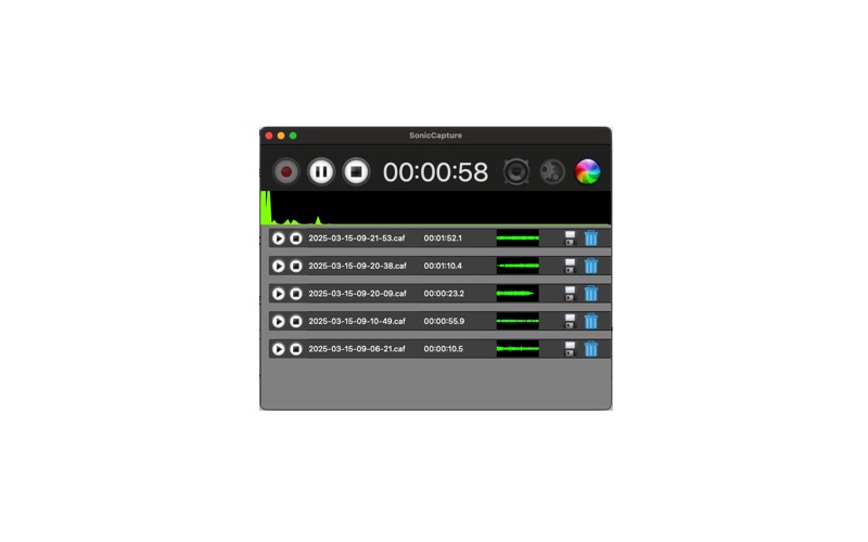 Screenshot #3 pour SonicCapture