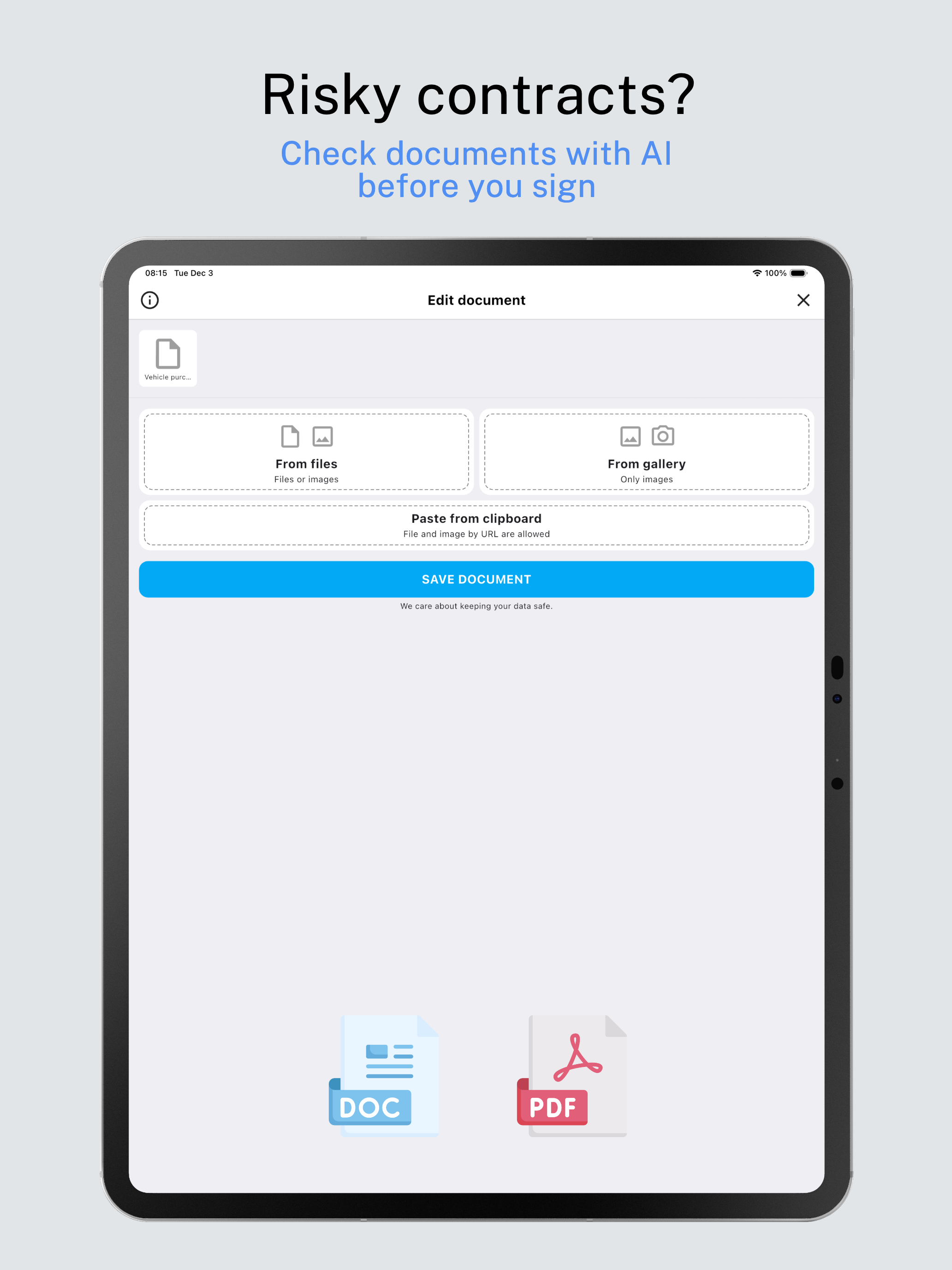 DocSpy — AI Document Checker