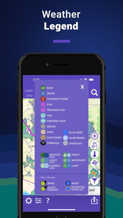 Drive Weather with CarPlay Screenshot