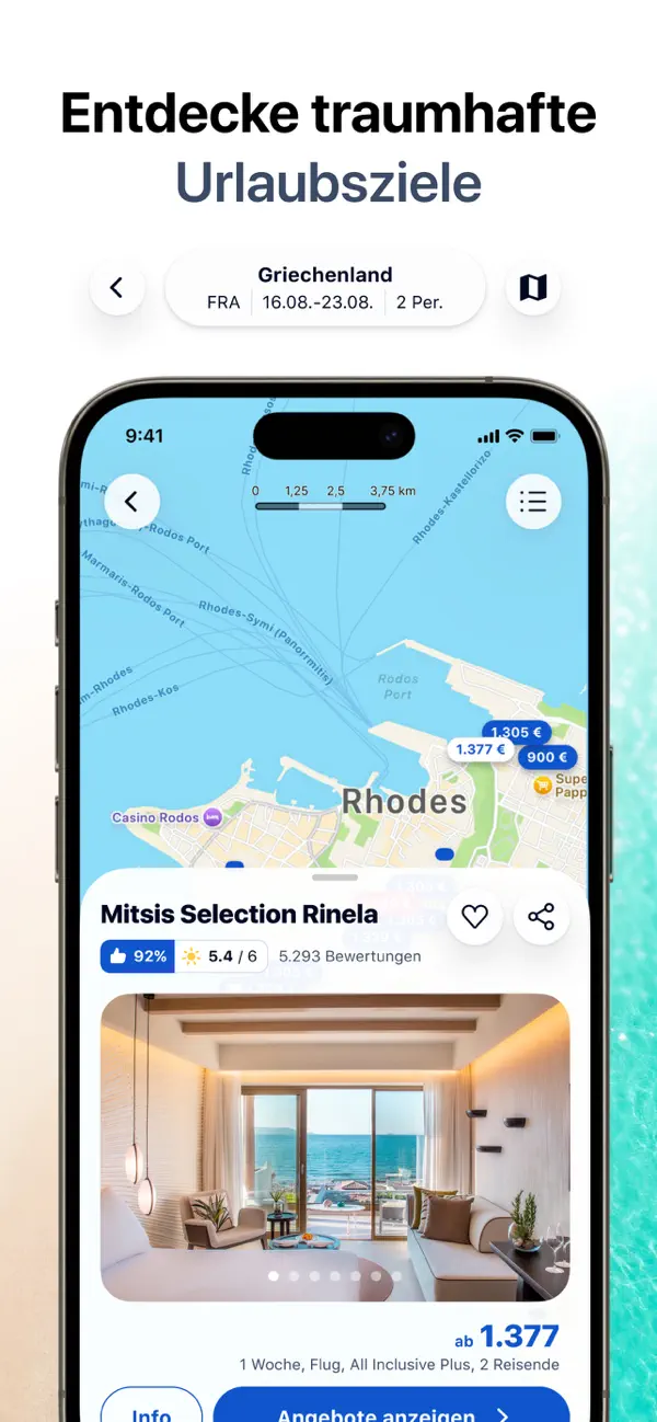 Screenshot #3 pour HolidayCheck - Urlaub & Reisen