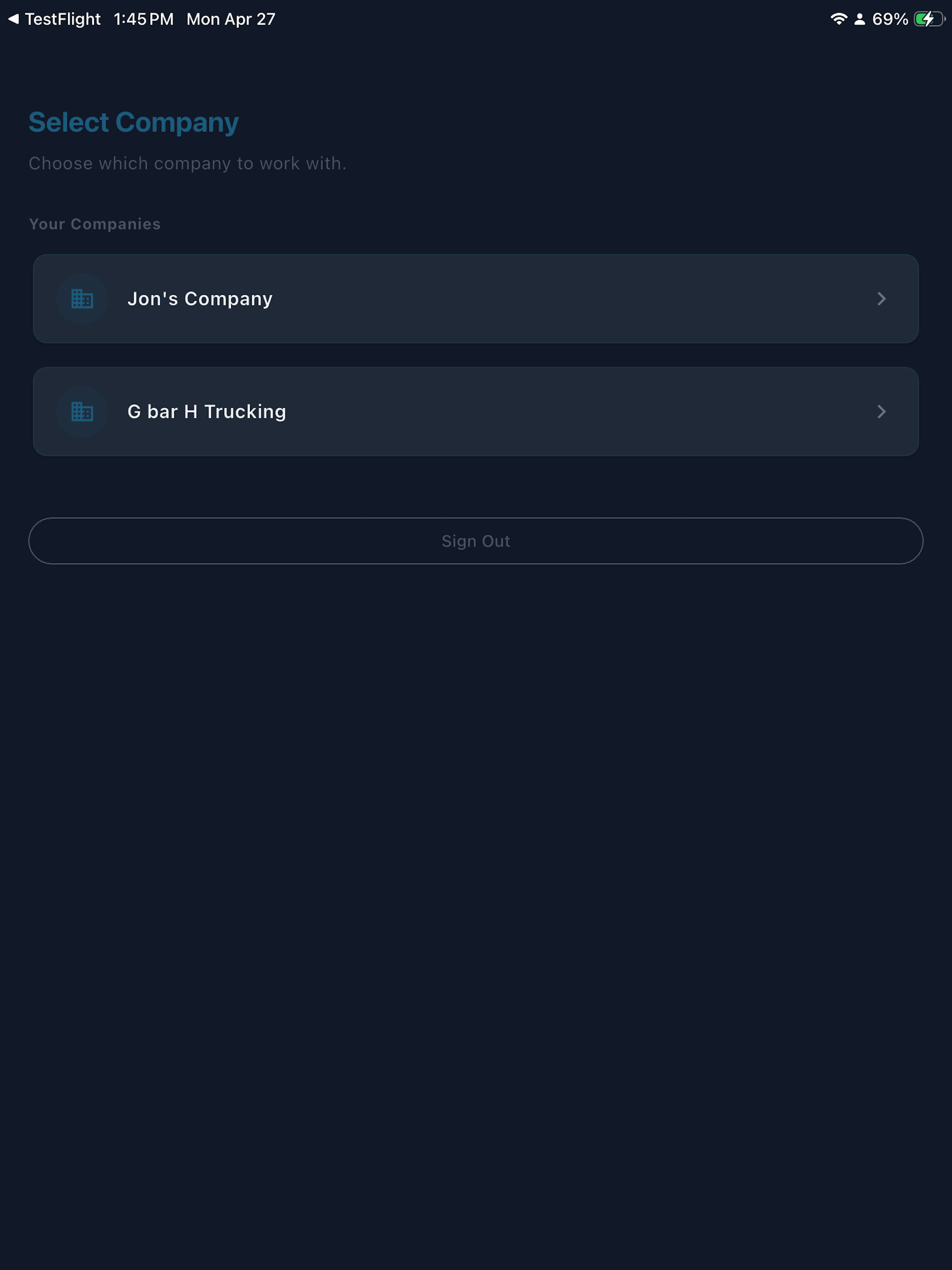Trackout Driver screenshot 8