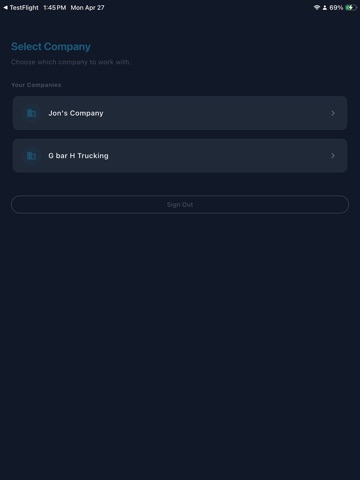 Trackout Driver ipad screenshot 3
