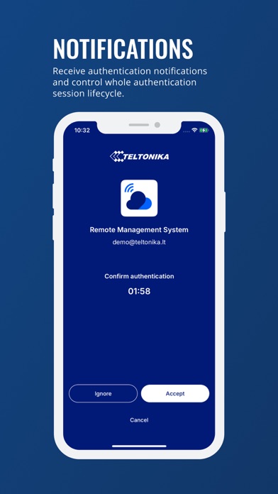 Screenshot 3 of Teltonika ID App