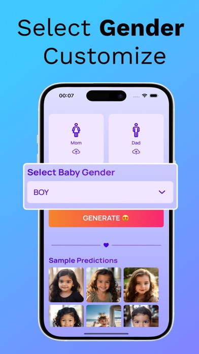 Baby Generator See Future Face Screenshot