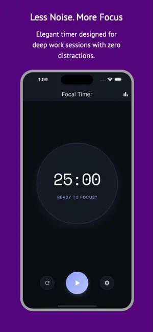 Focal Timer screenshot 1