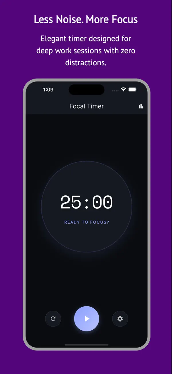 Screenshot #1 pour Focal Timer