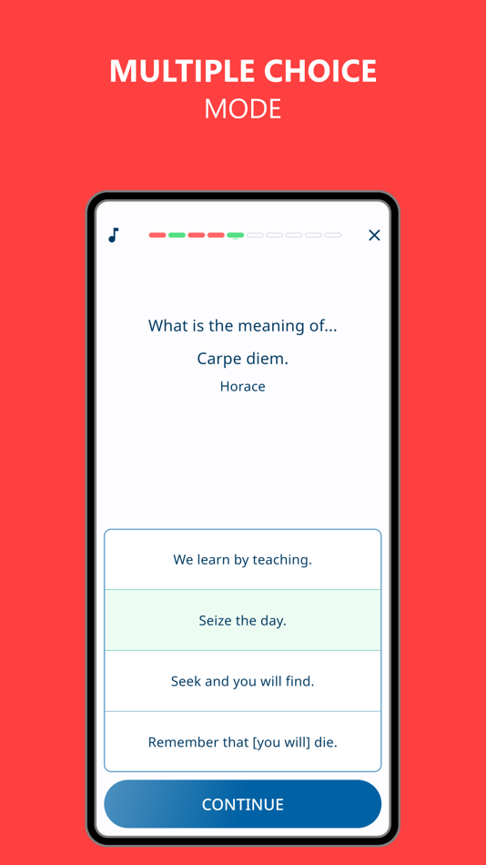 #2. Learn Latin Phrases (iOS) Podle: Philipp Straub