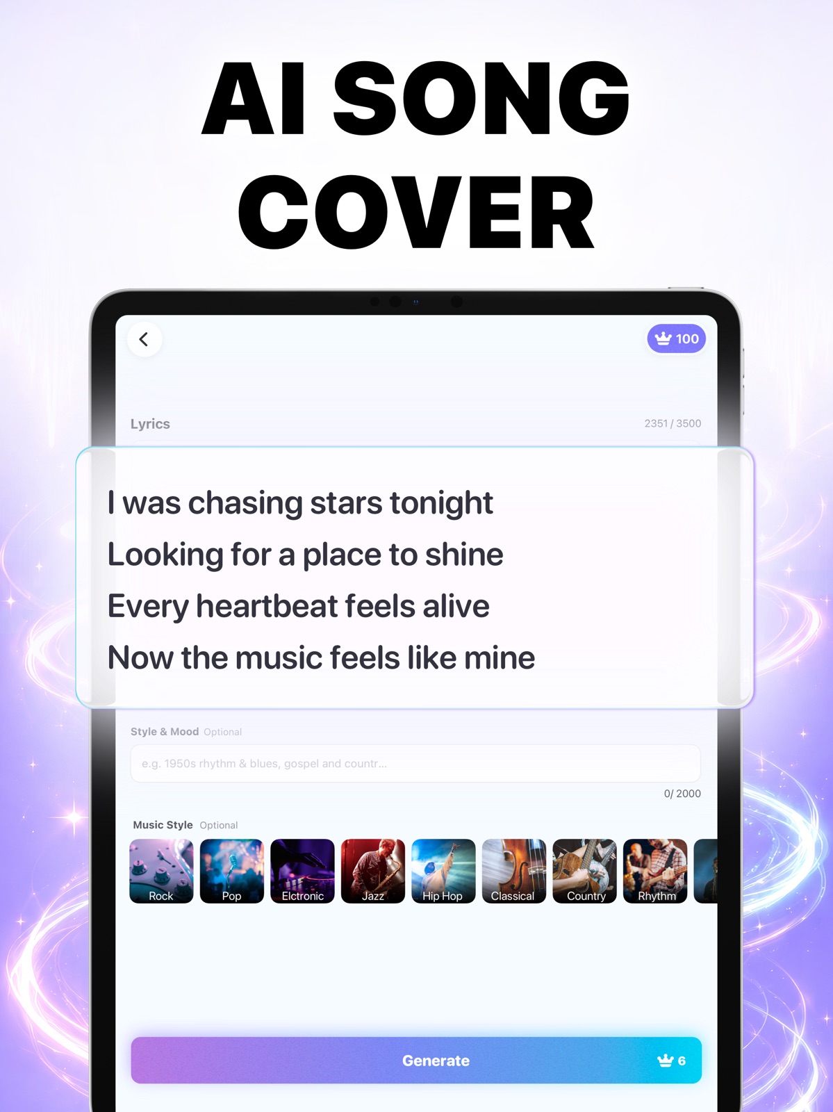 AI Music - Generator ipad screenshot 4