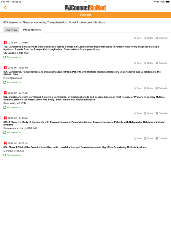 Connect Conference iPad screenshot 6 - Business app