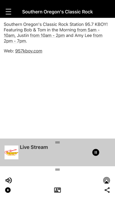 95.7 KBOY iPhone screenshot 3 - Entertainment app