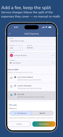 Tabello: Split Bills & Trips screenshot
