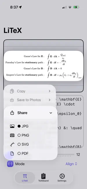 LiTeX screenshot 2