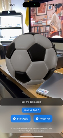 EGK Soccer AR screenshot