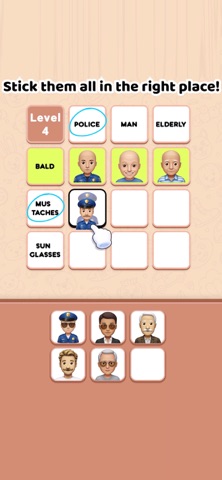 Stick them all - match puzzle iPhone screenshot