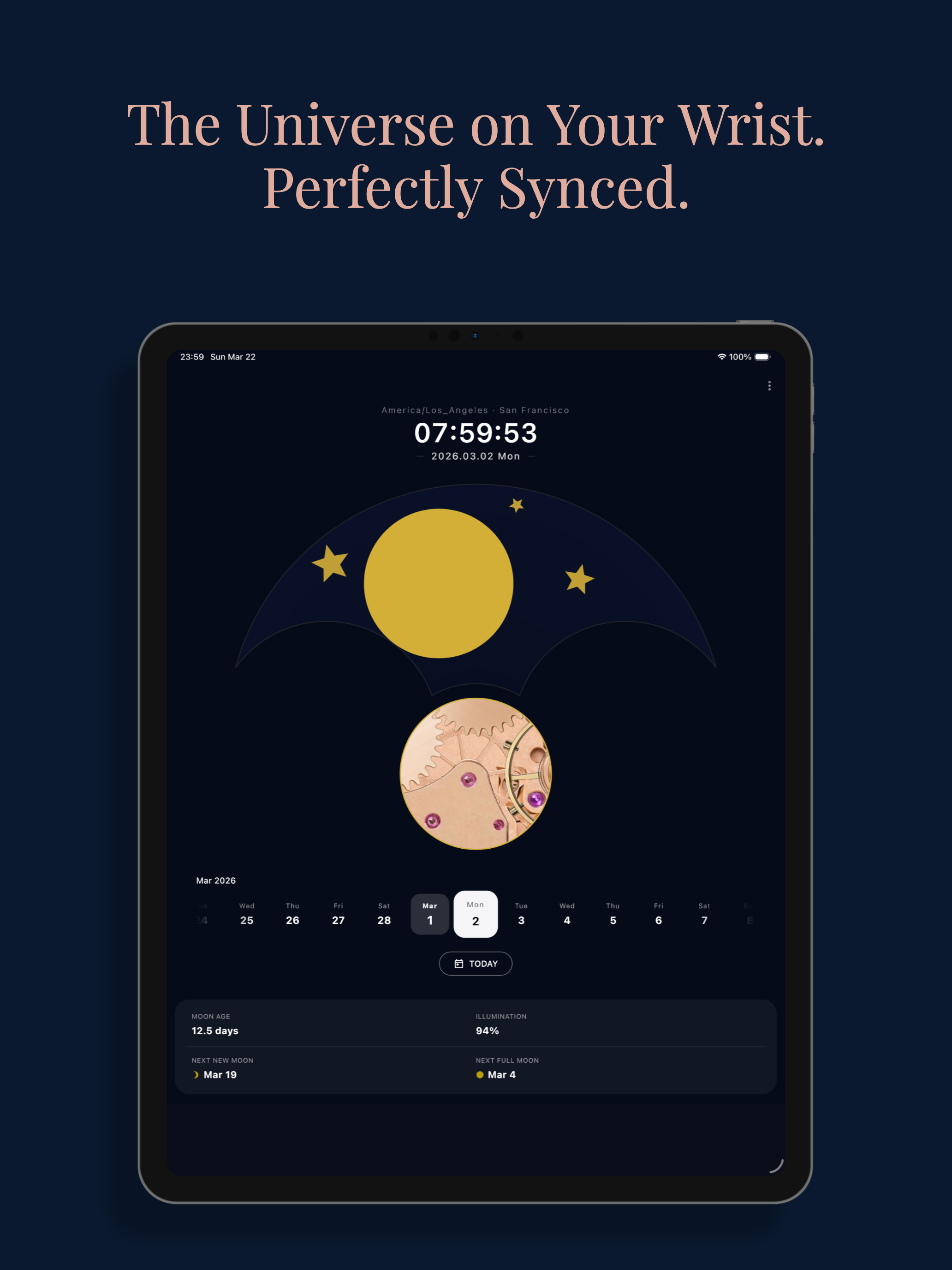 Moonphase Setter - Watch Sync