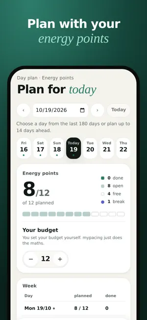 mypacing - Pacing Diary screenshot 4