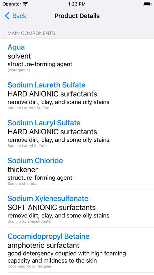 #1. HairScope - Components Decoder (iOS) By: Aliaksandra Panaryna