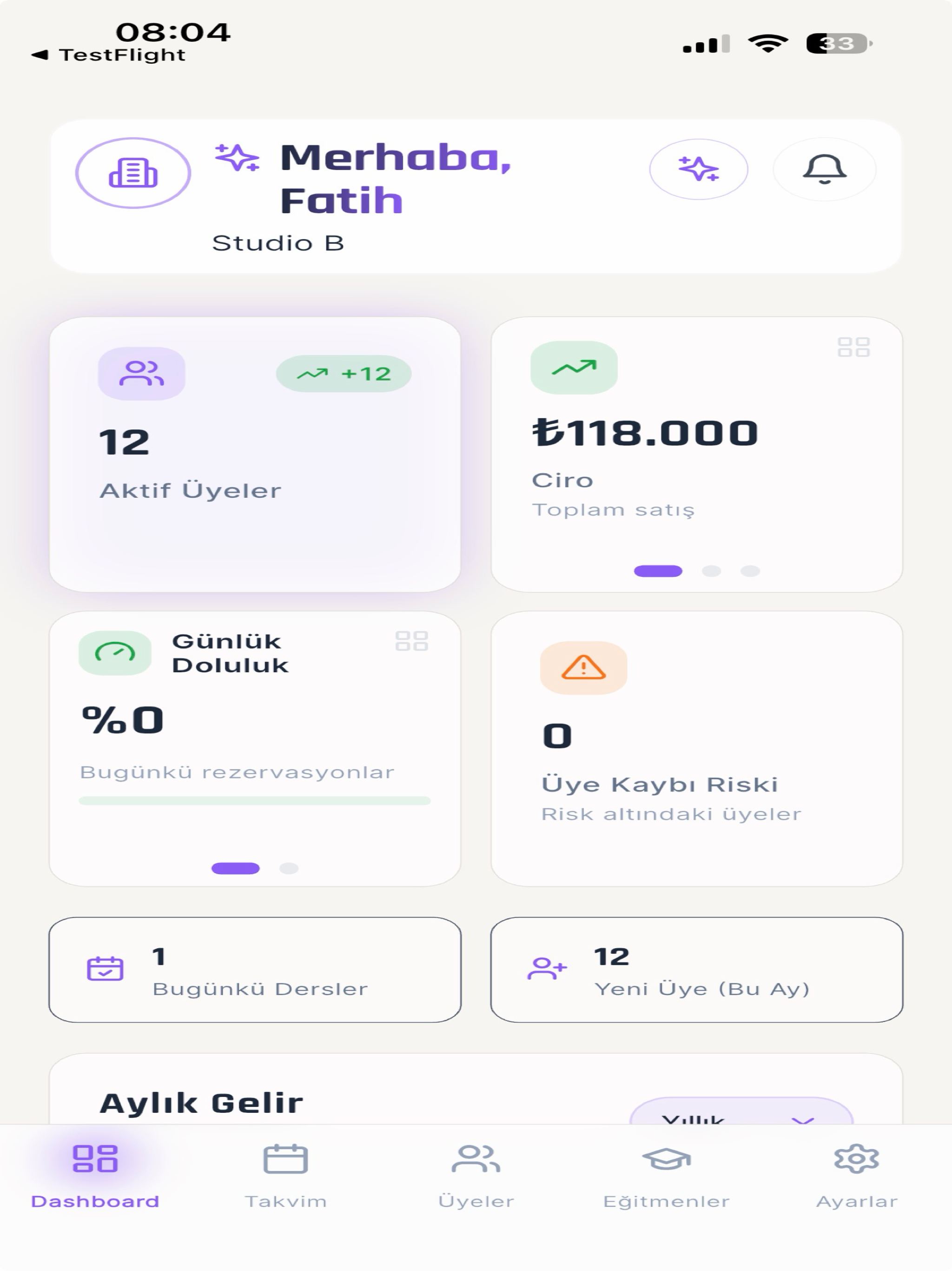 Flovera: Studio Management