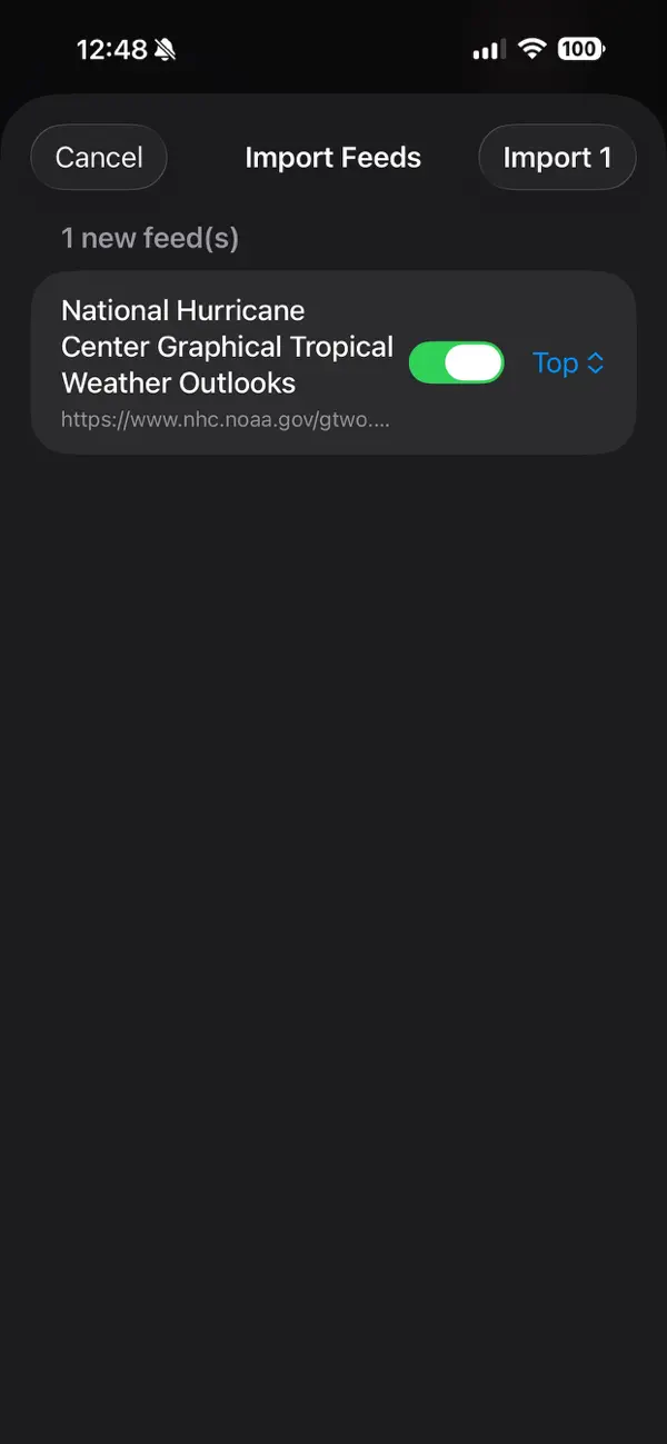 Screenshot #3 pour OpenWire RSS Reader