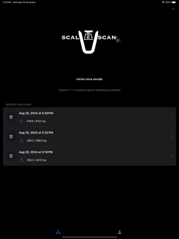 ScaleScanr iPad screenshot 2