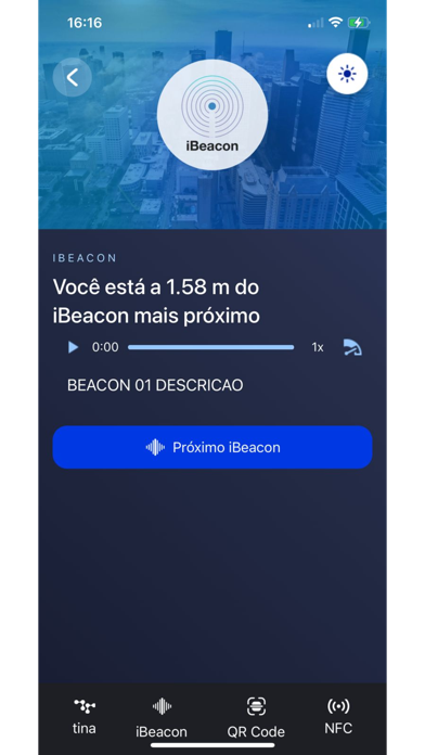 TINA - Áudio-Guia Screenshot