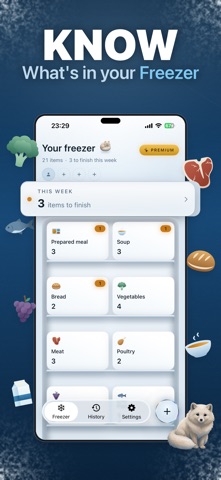 Freezer Inventory: Freezer Fox Screenshot 1 of 5