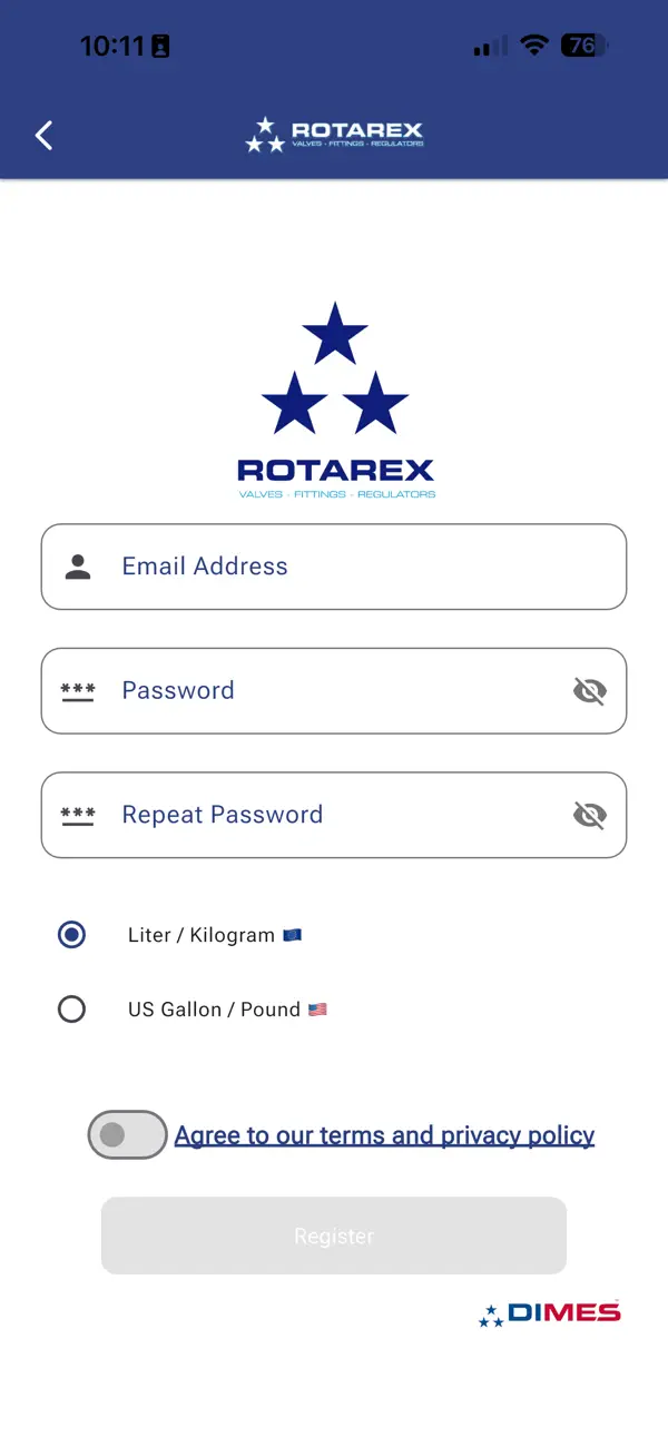 Screenshot #1 pour ROTAREX DIMES